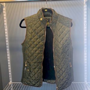 Olive Green Vest